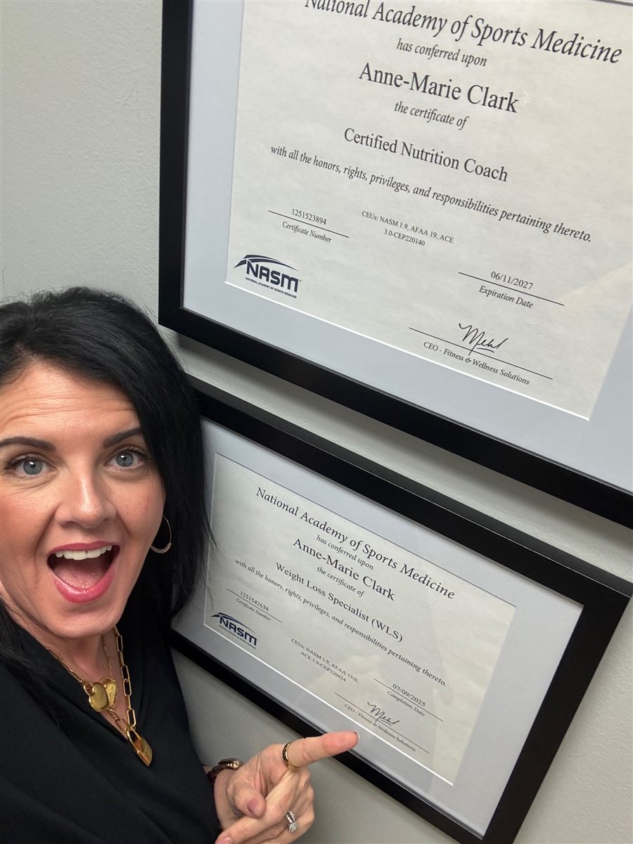 Anne-Marie Clark, NASM CNC — 170+ lbs lost